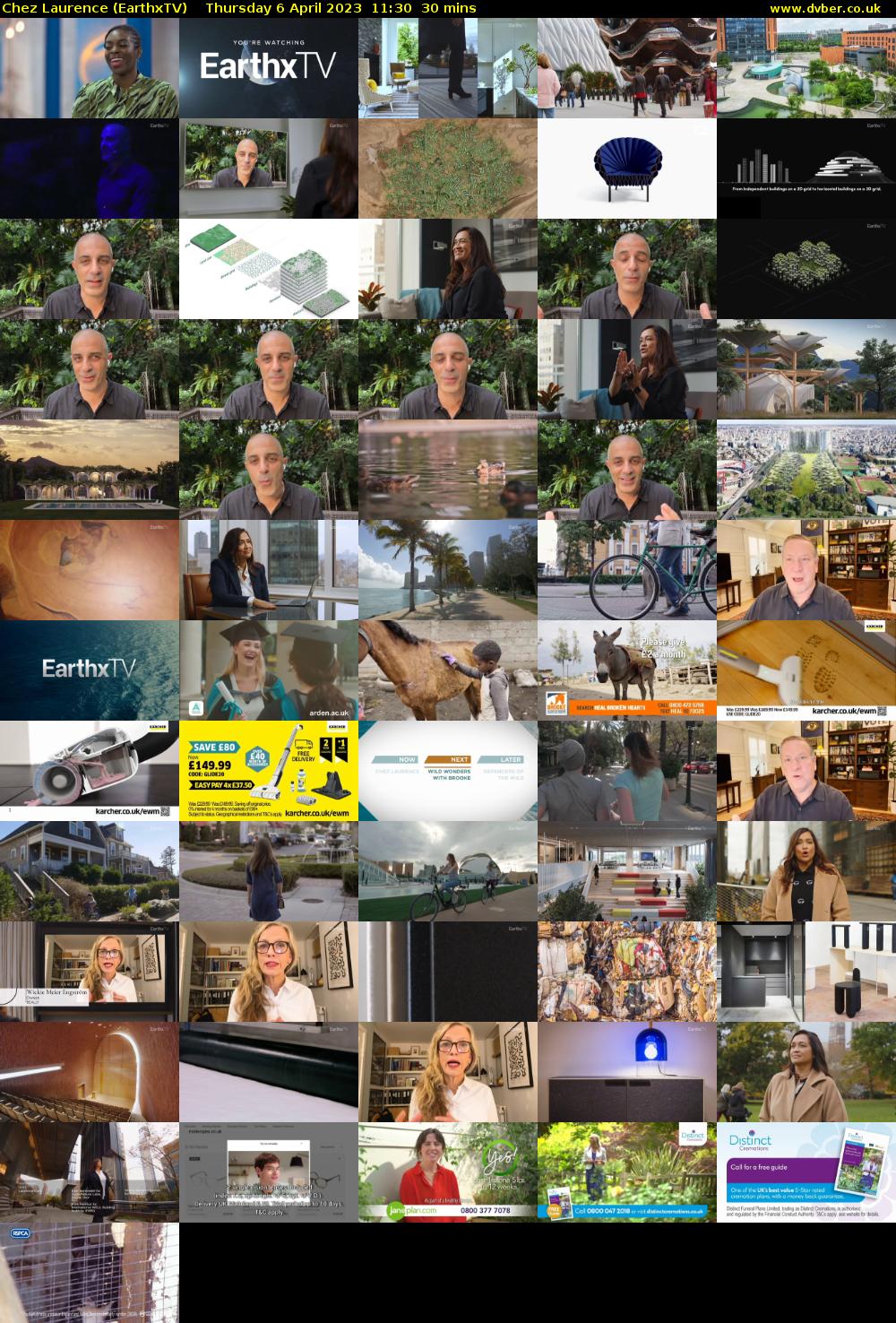 Chez Laurence (EarthxTV) Thursday 6 April 2023 11:30 - 12:00