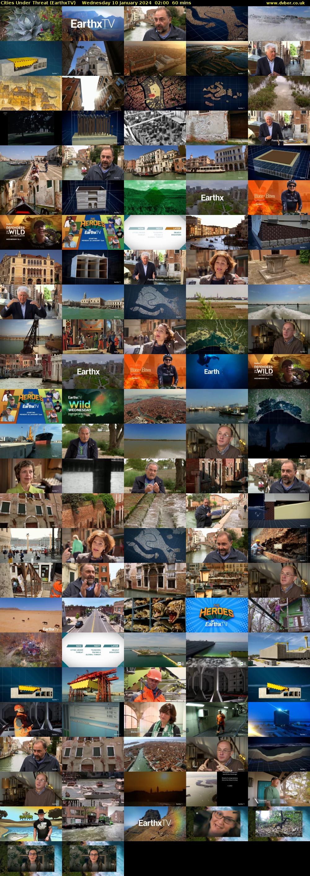 Cities Under Threat (EarthxTV) Wednesday 10 January 2024 02:00 - 03:00
