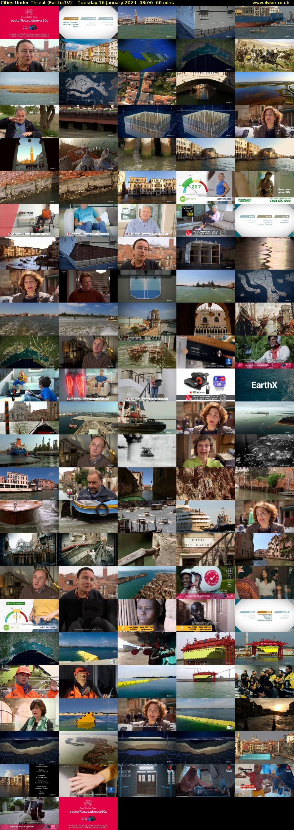 Cities Under Threat (EarthxTV) Tuesday 16 January 2024 08:00 - 09:00