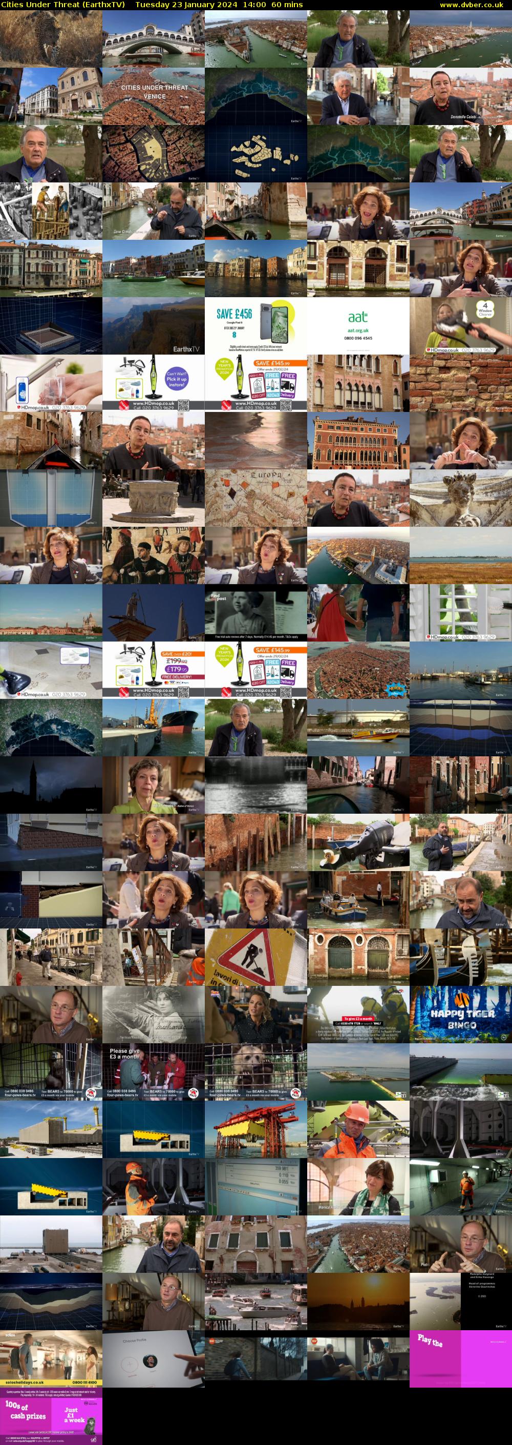 Cities Under Threat (EarthxTV) Tuesday 23 January 2024 14:00 - 15:00