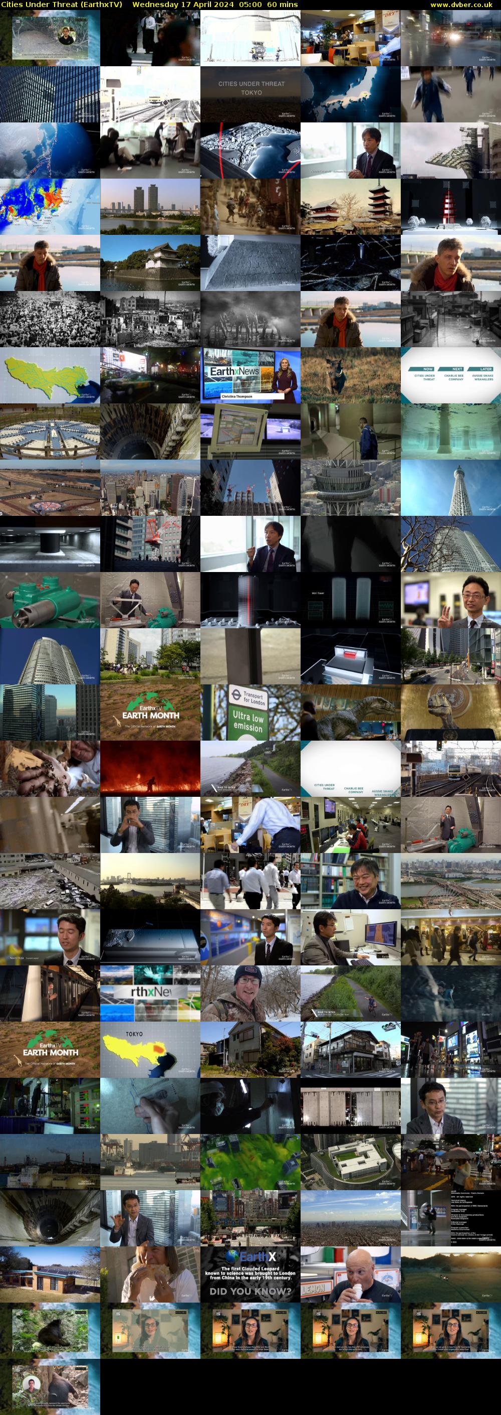 Cities Under Threat (EarthxTV) Wednesday 17 April 2024 05:00 - 06:00