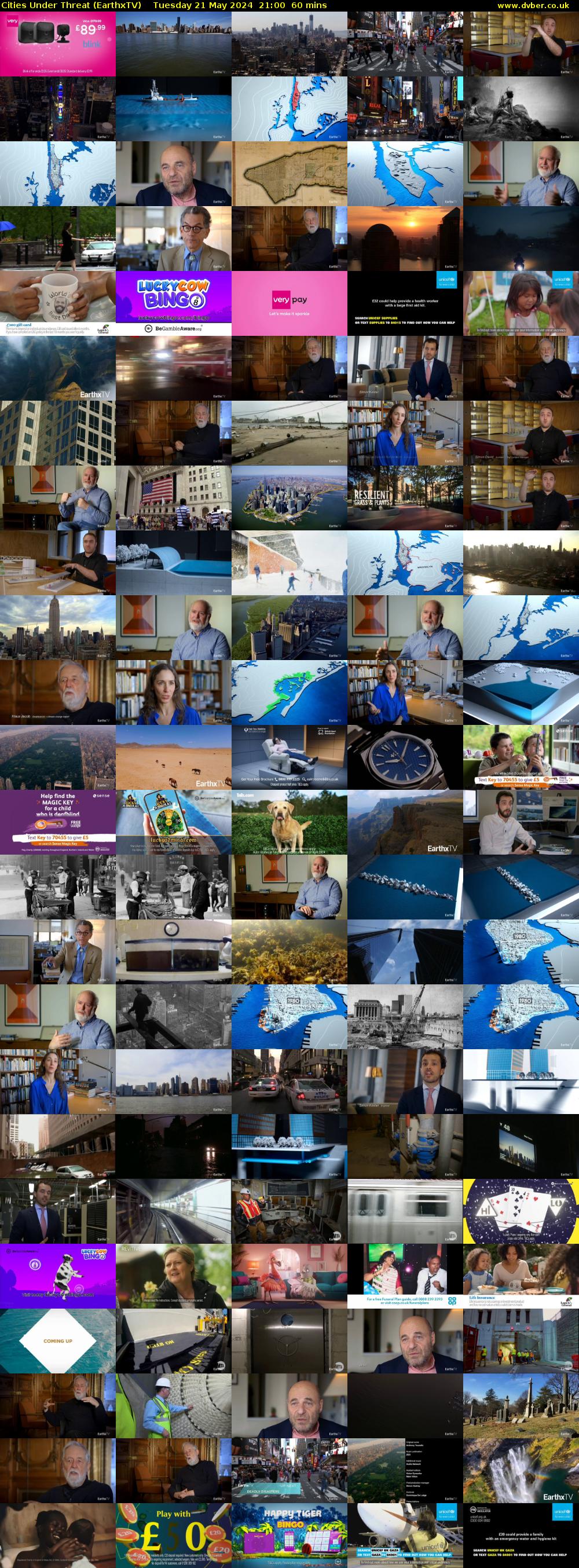 Cities Under Threat (EarthxTV) Tuesday 21 May 2024 21:00 - 22:00