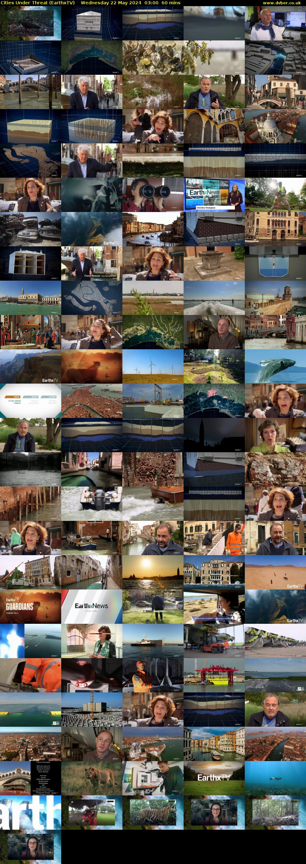 Cities Under Threat (EarthxTV) Wednesday 22 May 2024 03:00 - 04:00