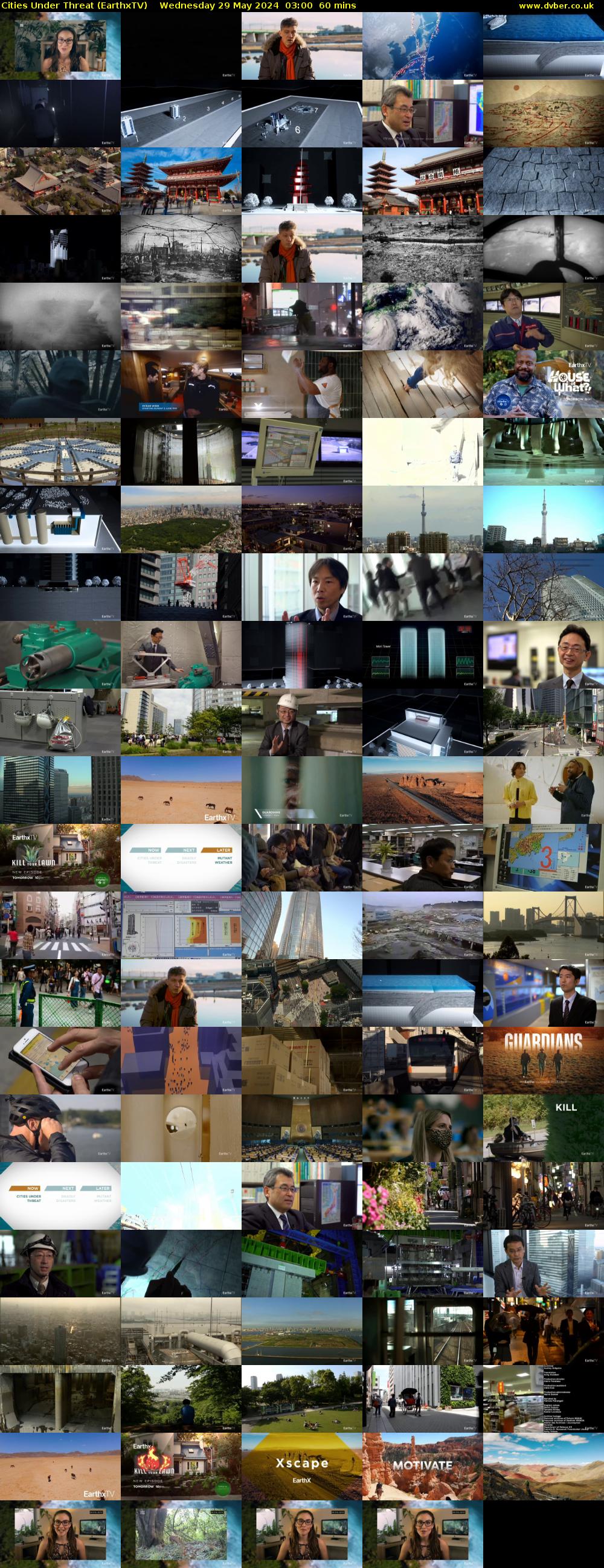 Cities Under Threat (EarthxTV) Wednesday 29 May 2024 03:00 - 04:00