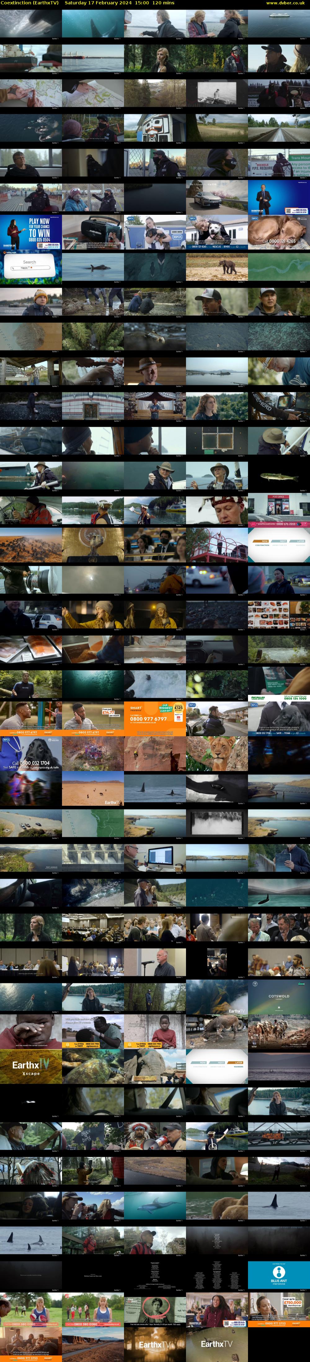 Coextinction (EarthxTV) Saturday 17 February 2024 15:00 - 17:00