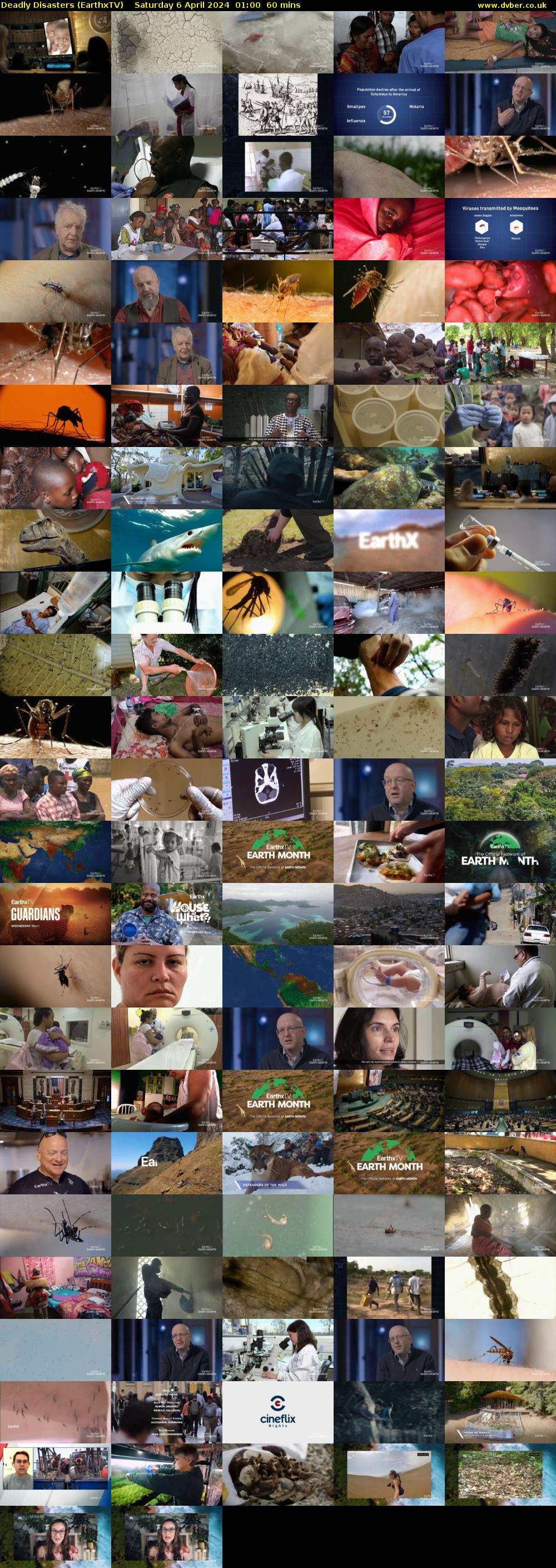 Deadly Disasters (EarthxTV) Saturday 6 April 2024 01:00 - 02:00
