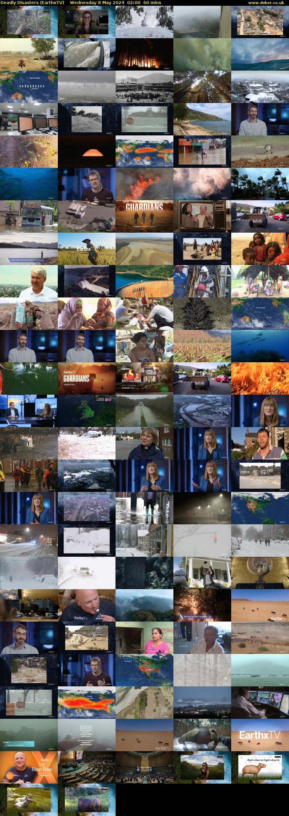 Deadly Disasters (EarthxTV) Wednesday 8 May 2024 02:00 - 03:00
