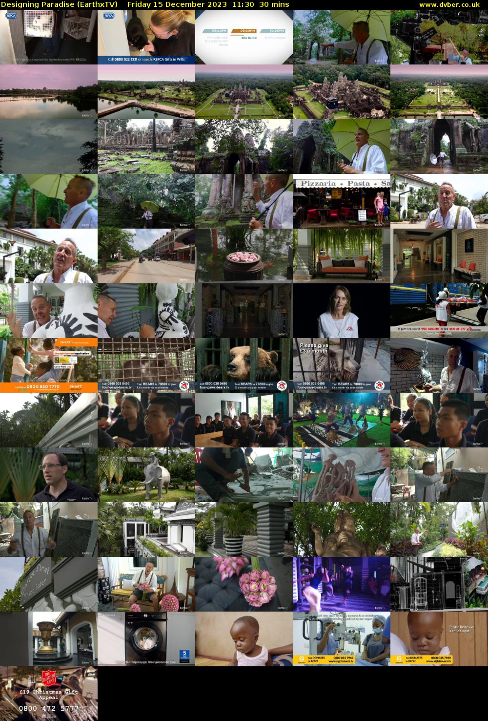 Designing Paradise (EarthxTV) Friday 15 December 2023 11:30 - 12:00