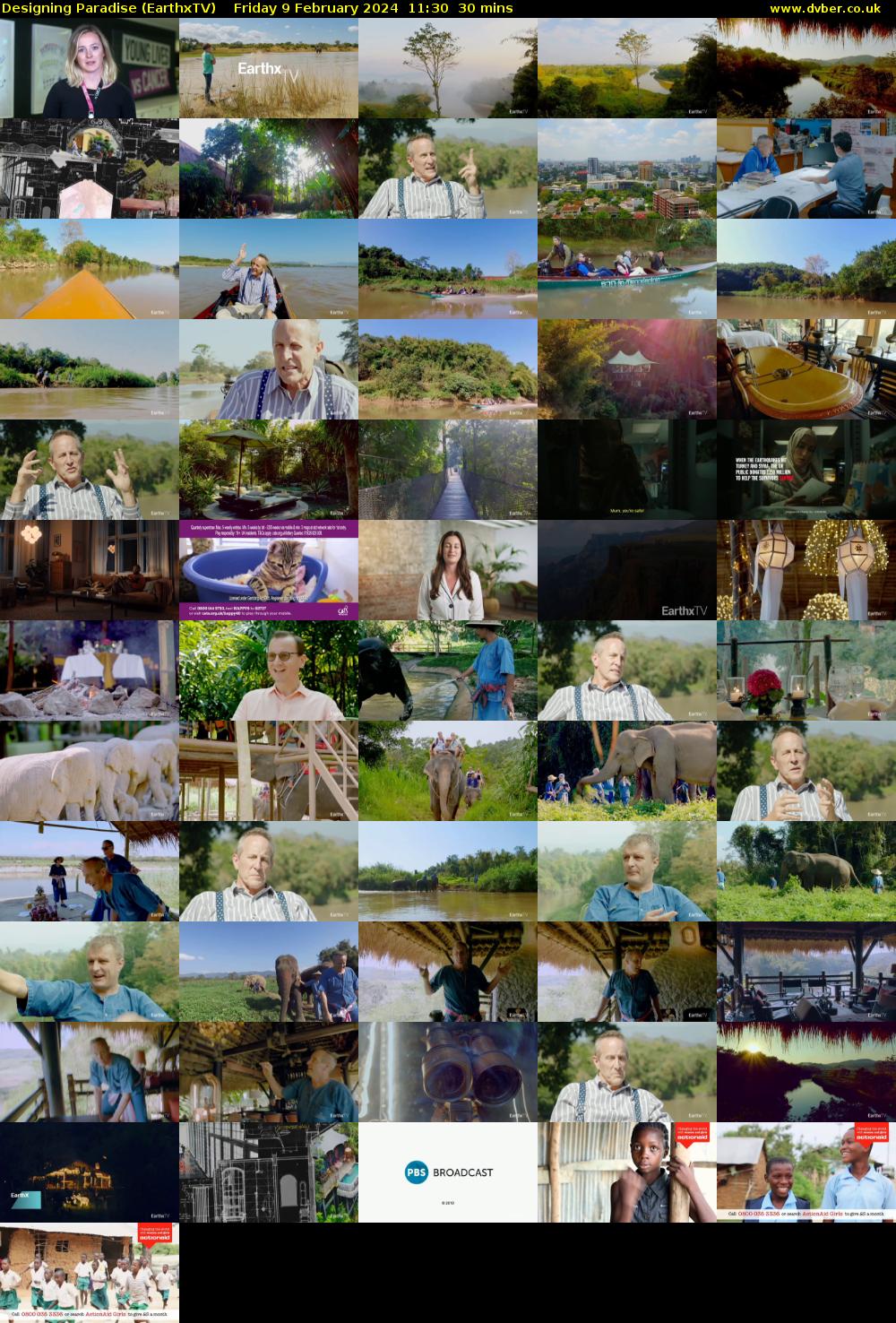 Designing Paradise (EarthxTV) Friday 9 February 2024 11:30 - 12:00