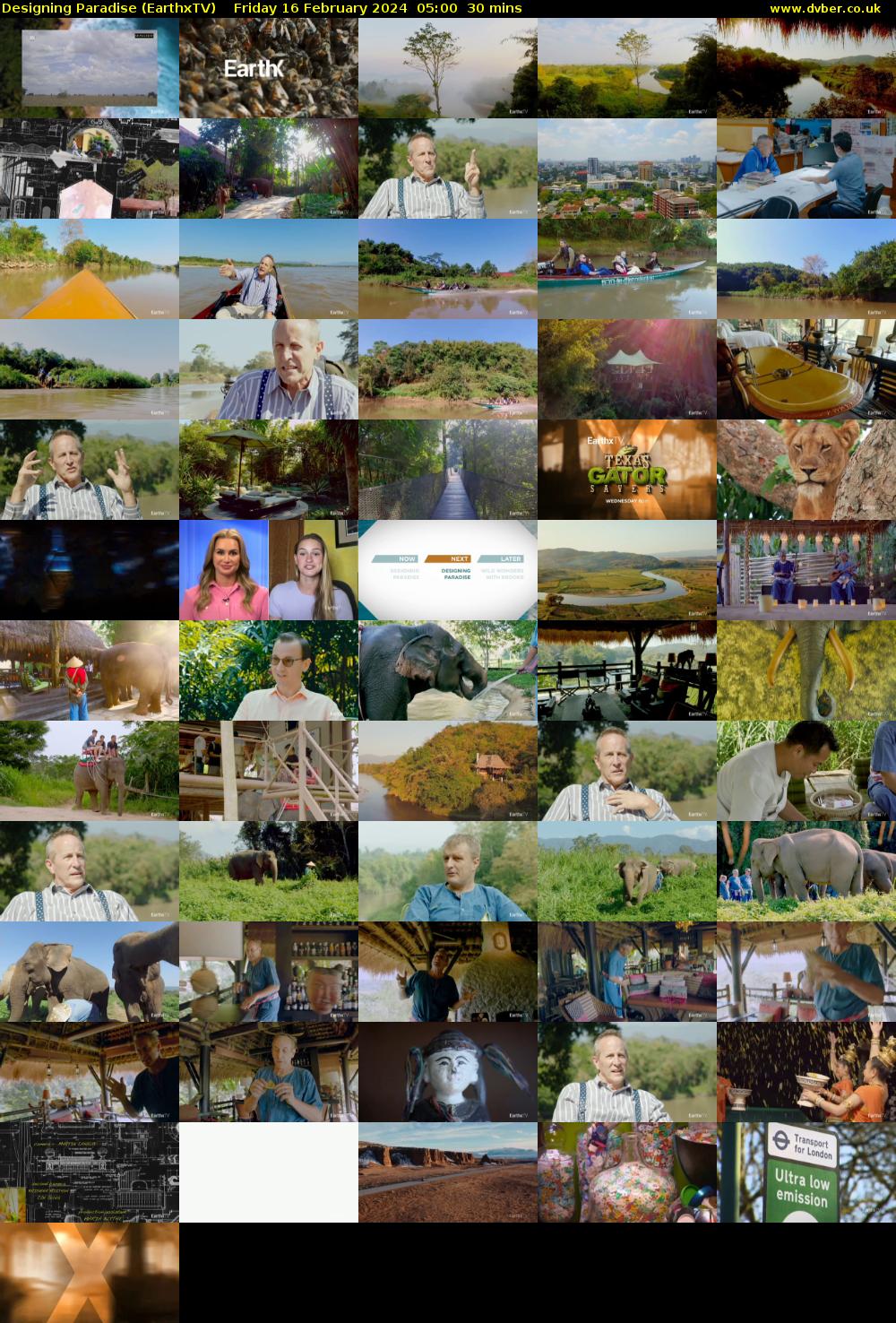 Designing Paradise (EarthxTV) Friday 16 February 2024 05:00 - 05:30