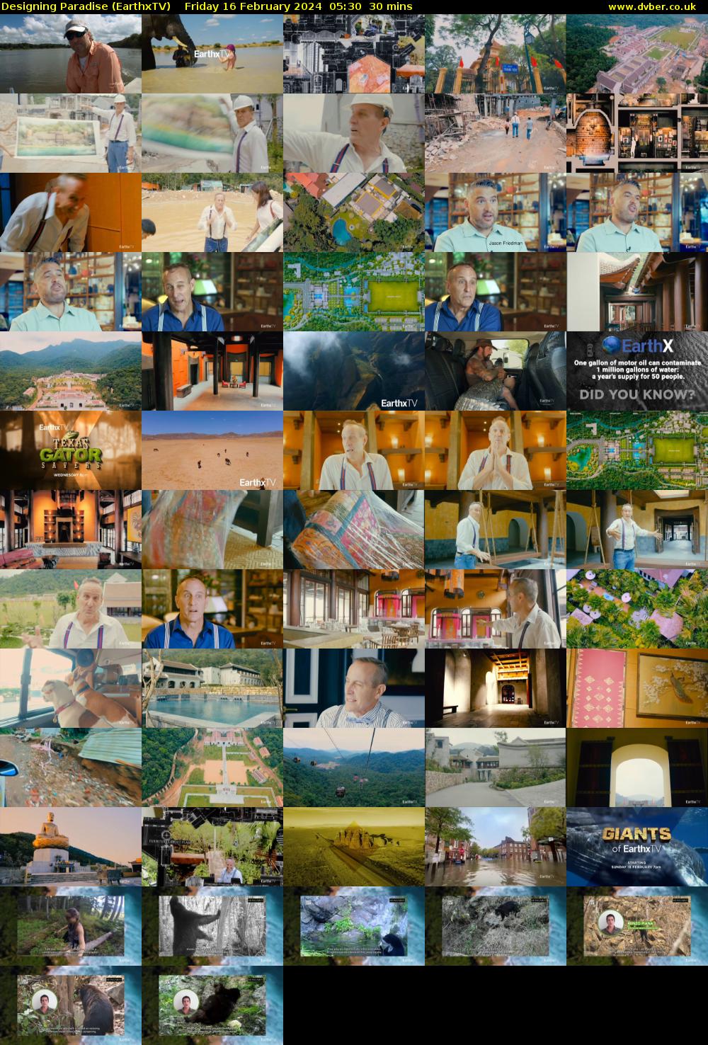 Designing Paradise (EarthxTV) Friday 16 February 2024 05:30 - 06:00