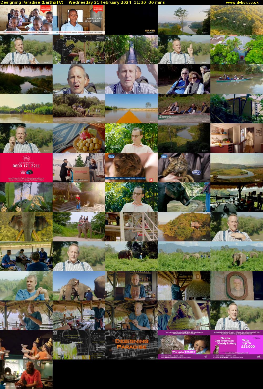 Designing Paradise (EarthxTV) Wednesday 21 February 2024 11:30 - 12:00