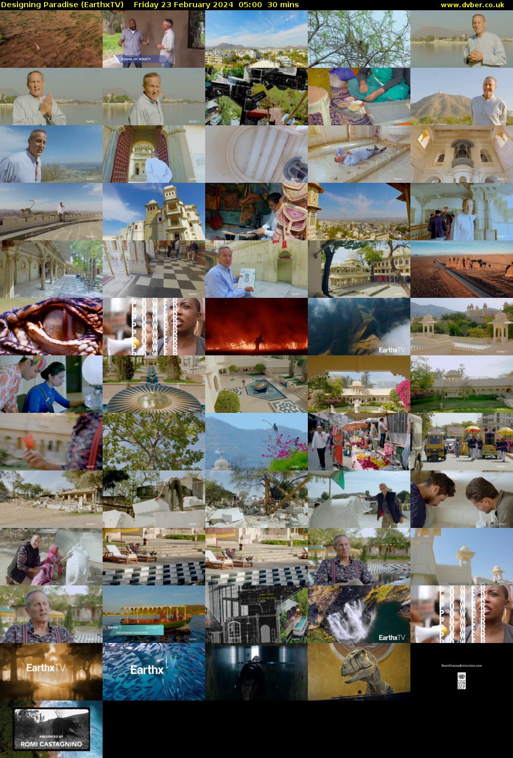 Designing Paradise (EarthxTV) Friday 23 February 2024 05:00 - 05:30