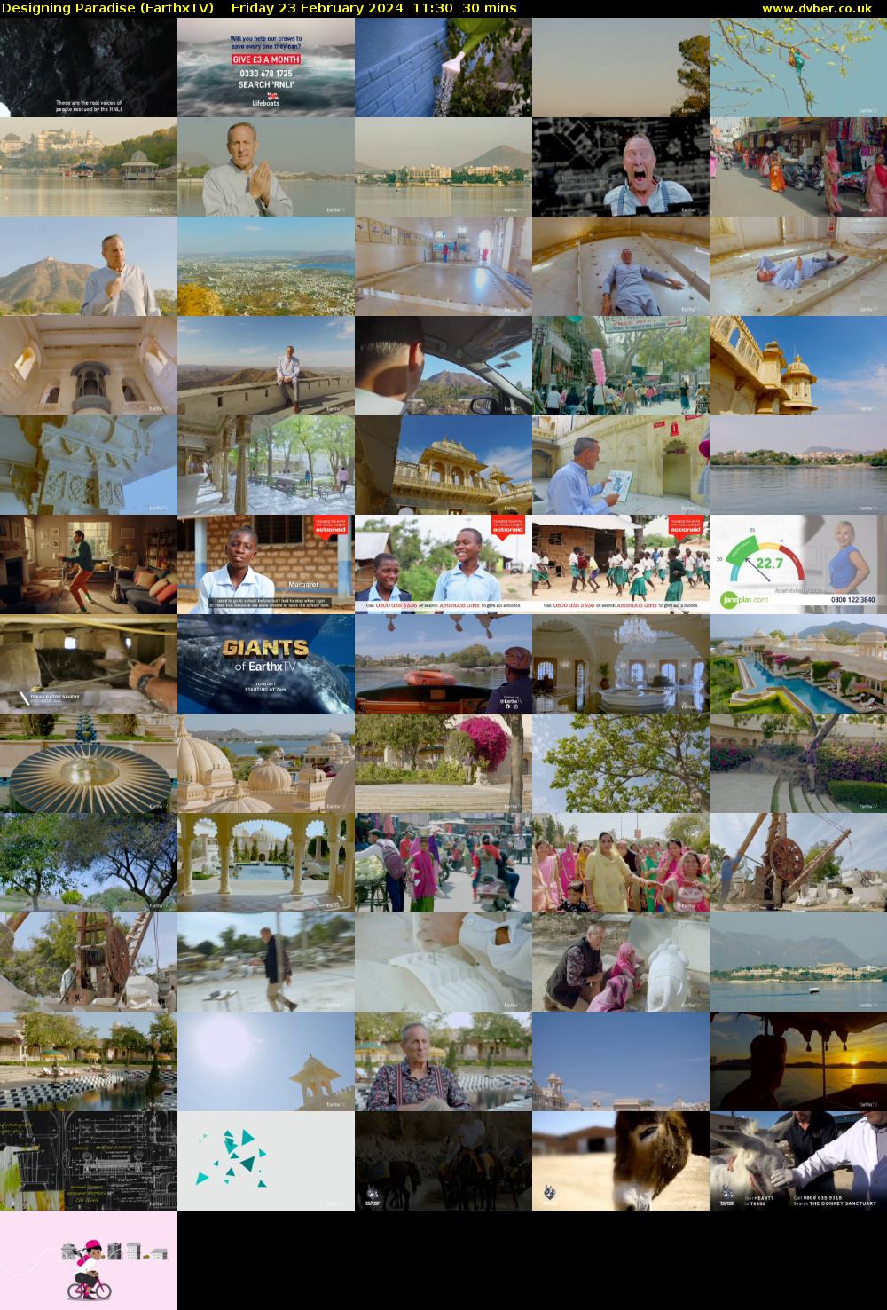 Designing Paradise (EarthxTV) Friday 23 February 2024 11:30 - 12:00