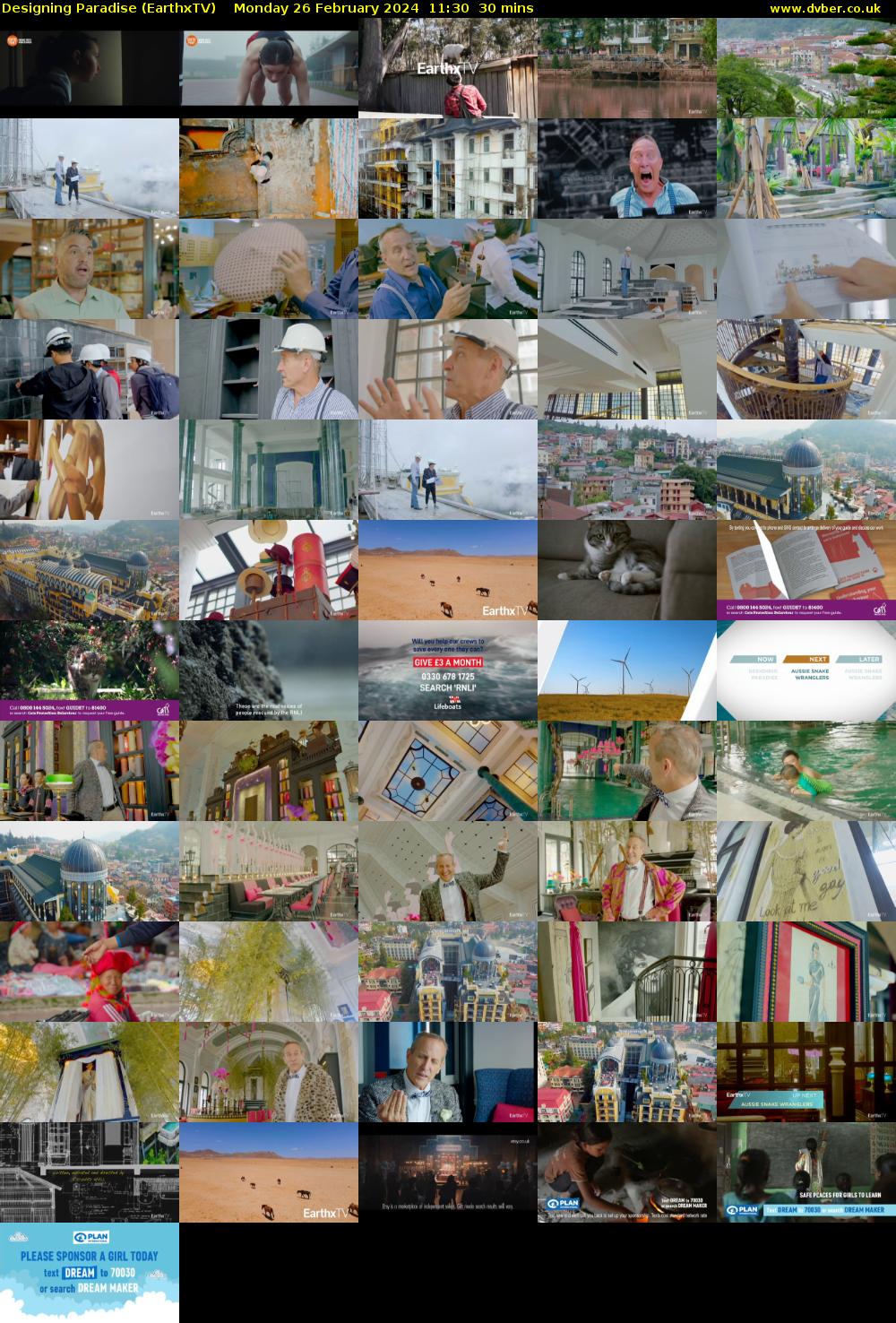 Designing Paradise (EarthxTV) Monday 26 February 2024 11:30 - 12:00