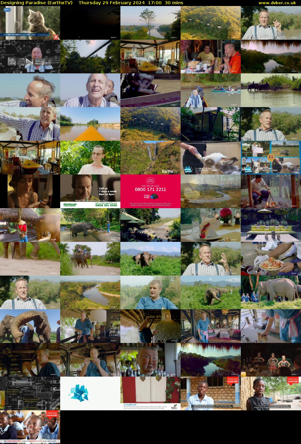 Designing Paradise (EarthxTV) Thursday 29 February 2024 17:00 - 17:30