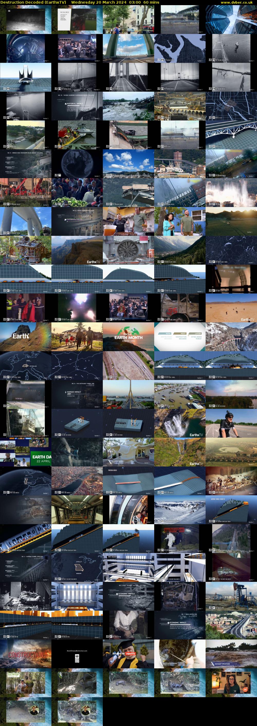 Destruction Decoded (EarthxTV) Wednesday 20 March 2024 03:00 - 04:00