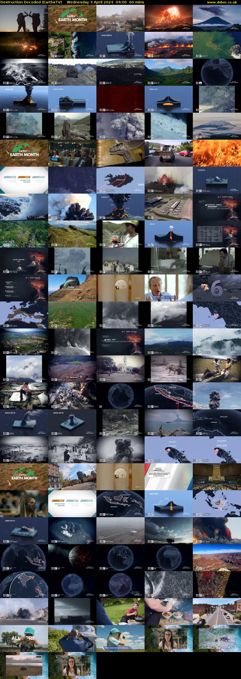 Destruction Decoded (EarthxTV) Wednesday 3 April 2024 04:00 - 05:00
