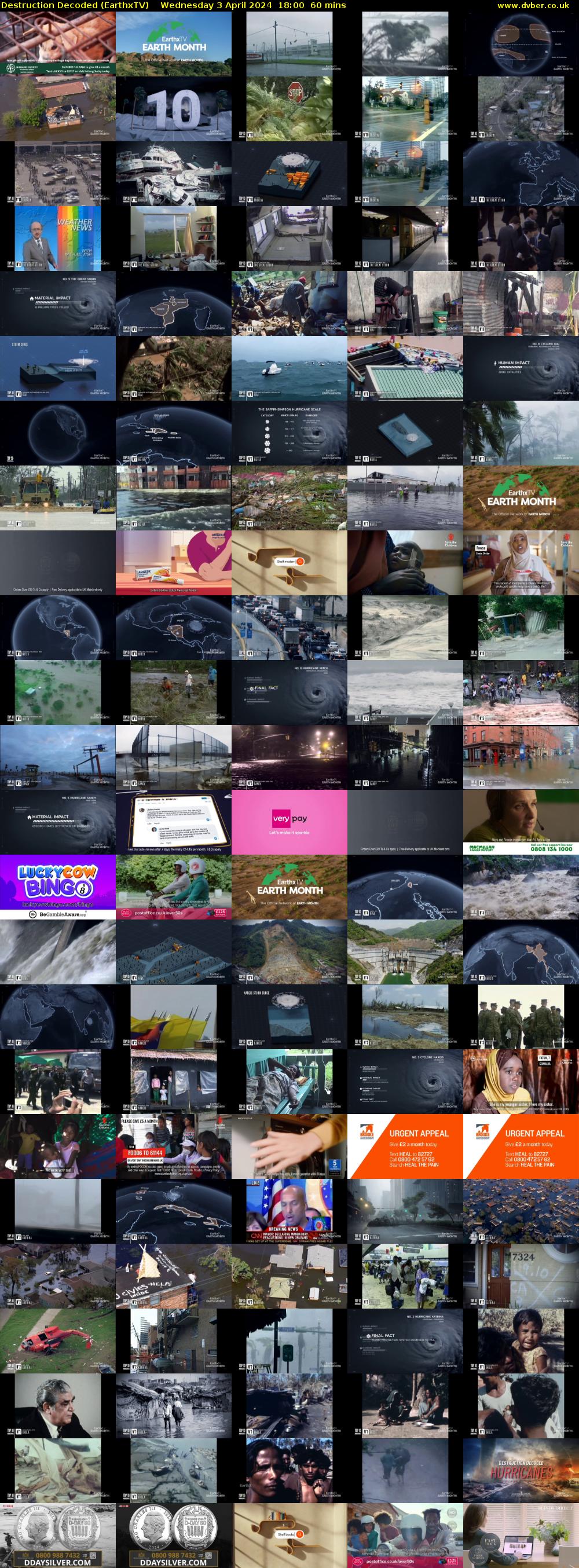 Destruction Decoded (EarthxTV) Wednesday 3 April 2024 18:00 - 19:00