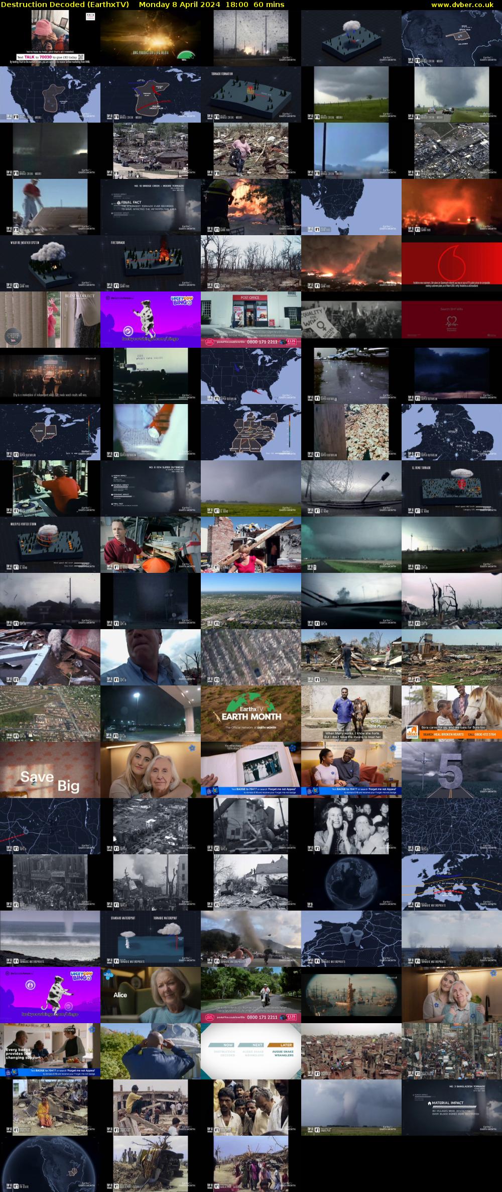 Destruction Decoded (EarthxTV) Monday 8 April 2024 18:00 - 19:00