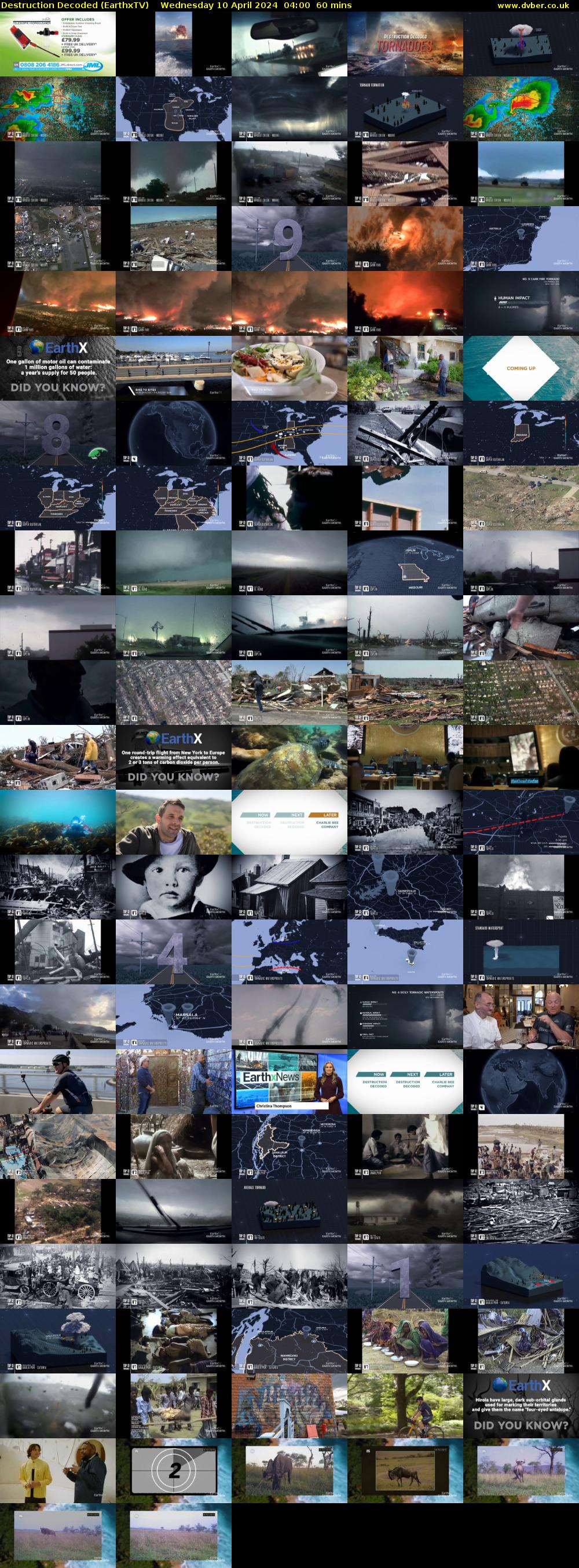 Destruction Decoded (EarthxTV) Wednesday 10 April 2024 04:00 - 05:00