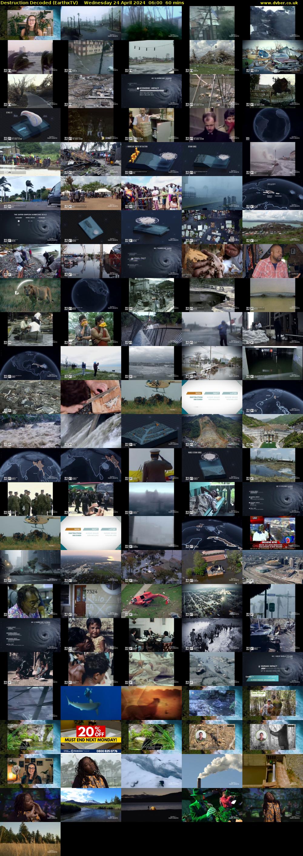 Destruction Decoded (EarthxTV) Wednesday 24 April 2024 06:00 - 07:00