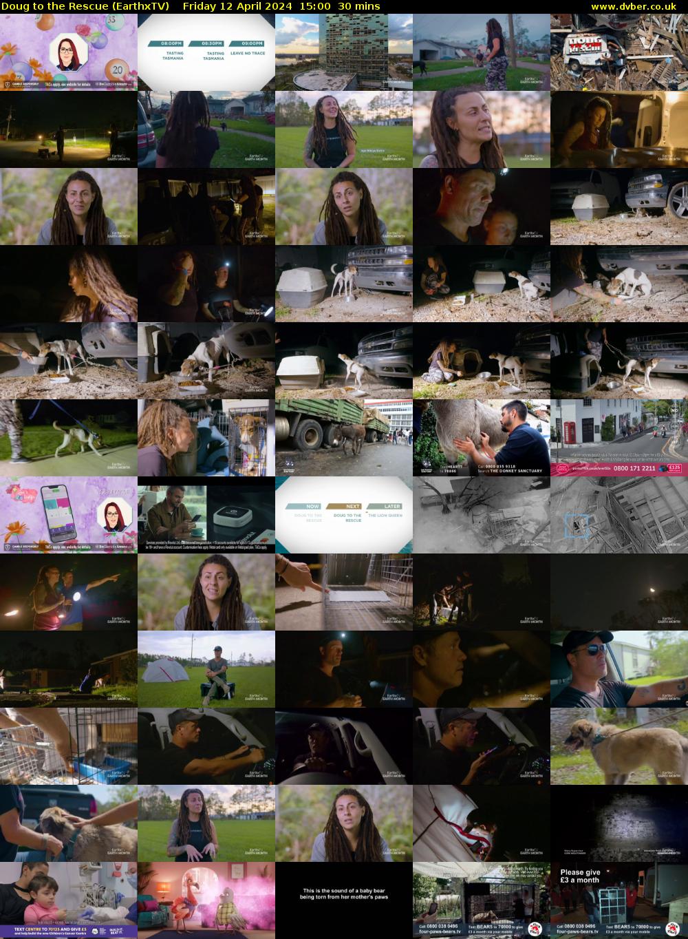 Doug to the Rescue (EarthxTV) Friday 12 April 2024 15:00 - 15:30