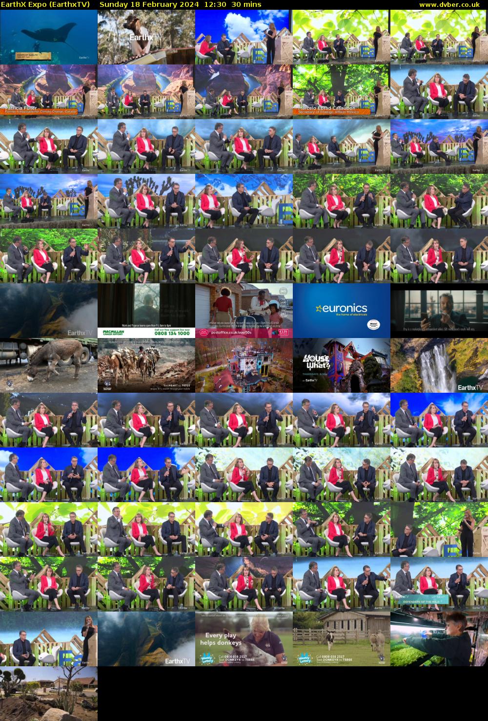 EarthX Expo (EarthxTV) Sunday 18 February 2024 12:30 - 13:00