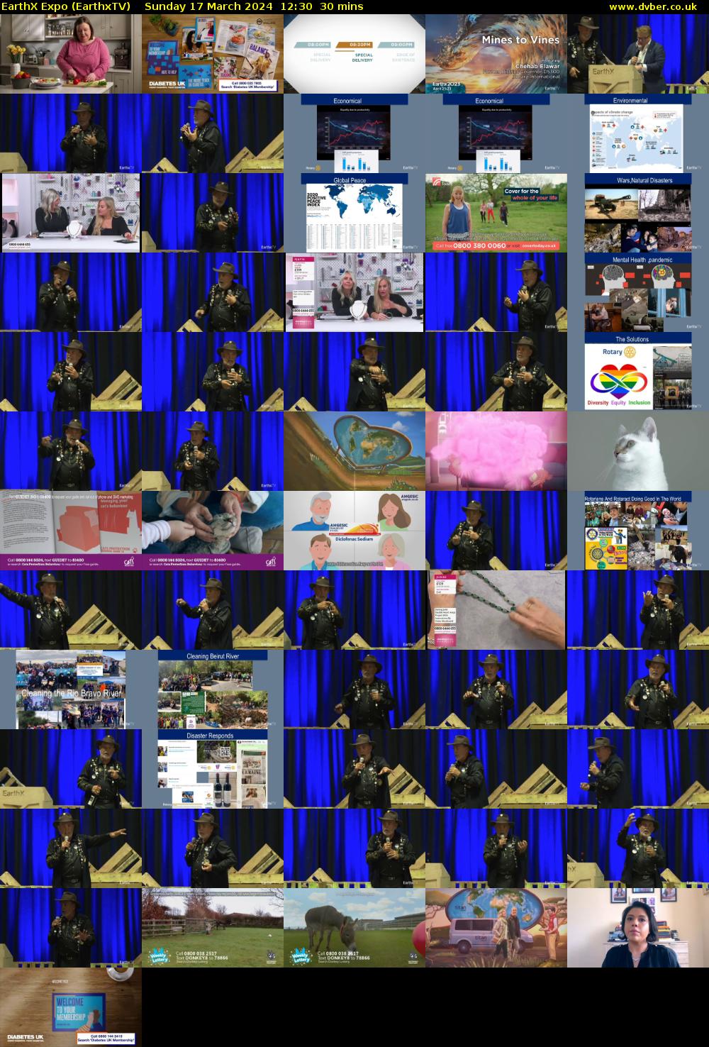 EarthX Expo (EarthxTV) Sunday 17 March 2024 12:30 - 13:00