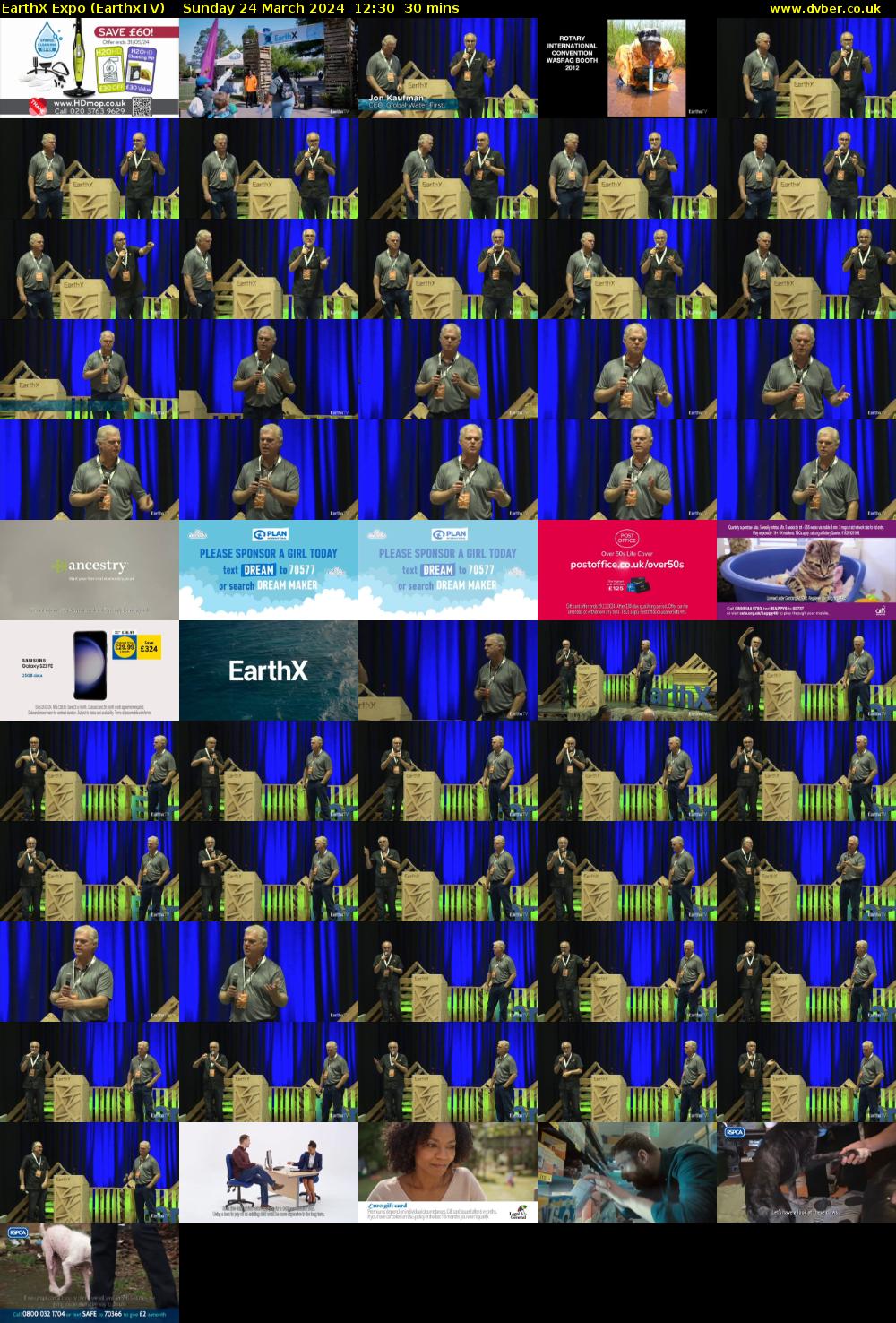 EarthX Expo (EarthxTV) Sunday 24 March 2024 12:30 - 13:00