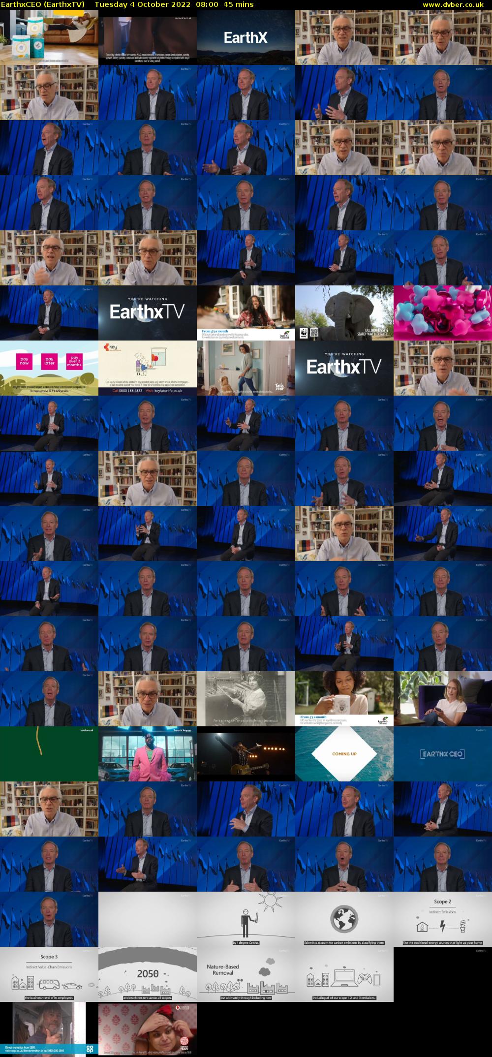 EarthxCEO (EarthxTV) Tuesday 4 October 2022 08:00 - 08:45