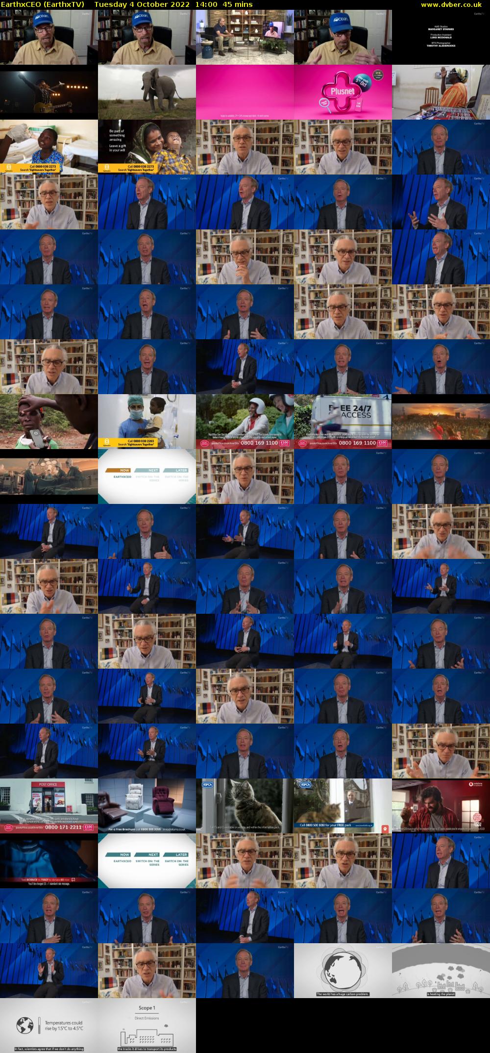 EarthxCEO (EarthxTV) Tuesday 4 October 2022 14:00 - 14:45