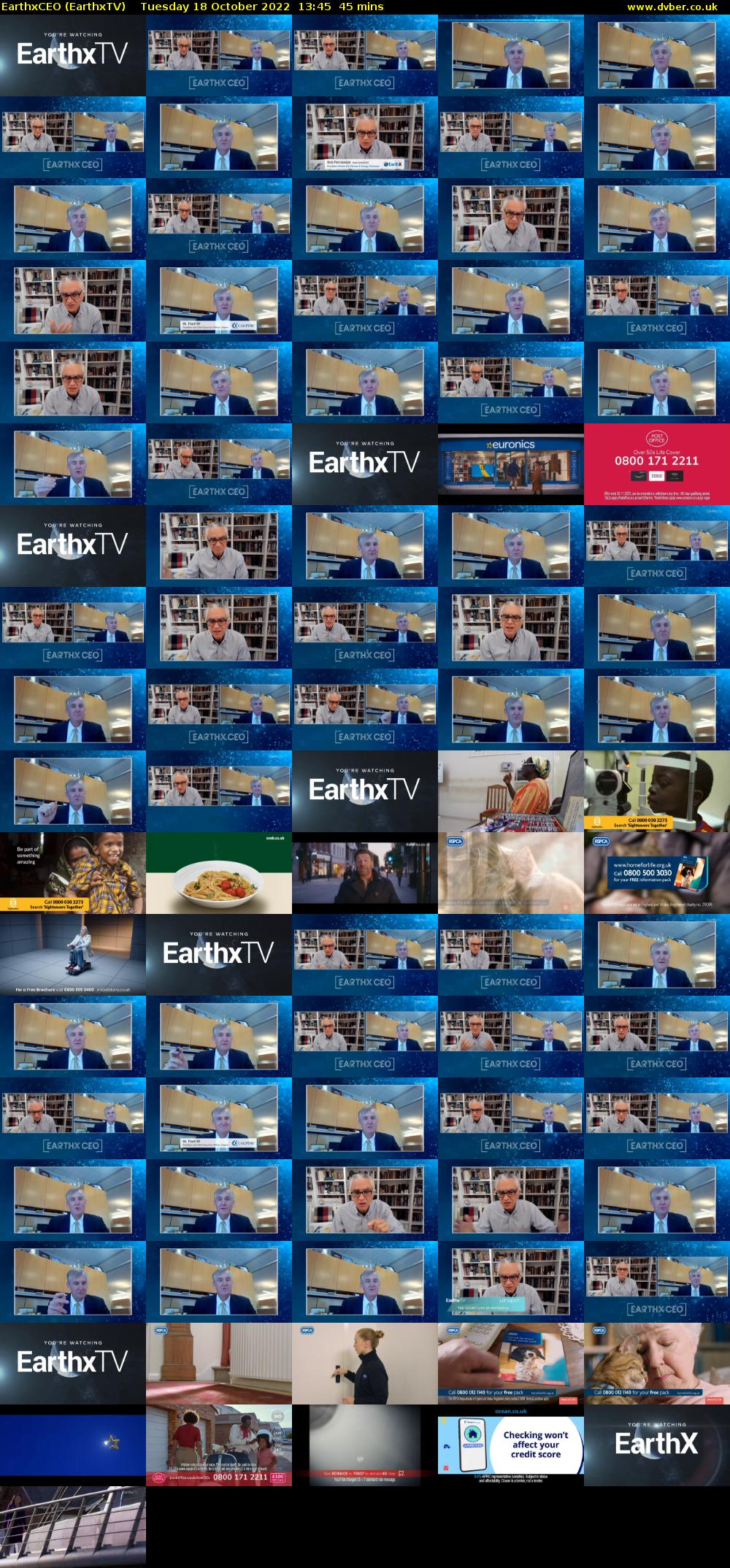 EarthxCEO (EarthxTV) Tuesday 18 October 2022 13:45 - 14:30
