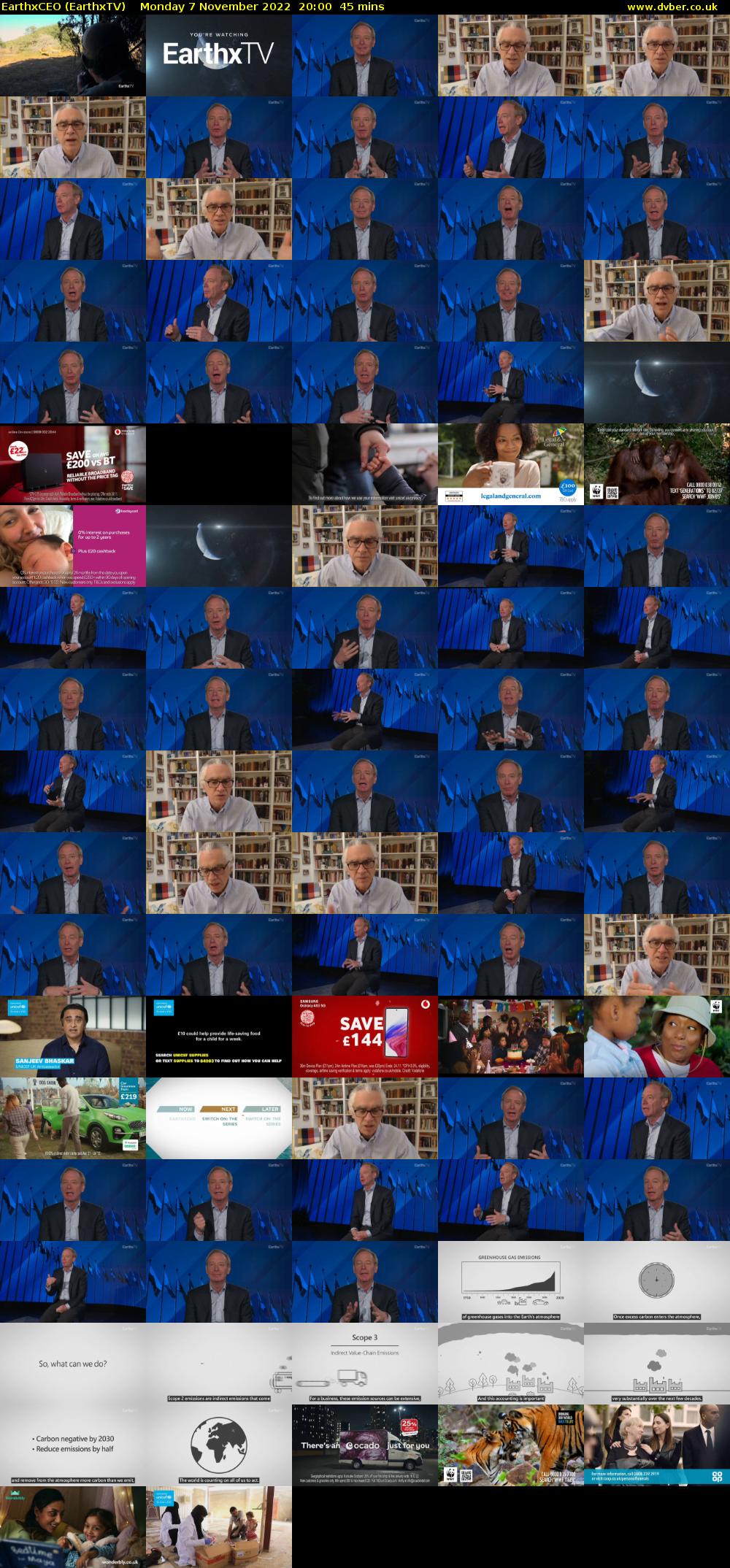 EarthxCEO (EarthxTV) Monday 7 November 2022 20:00 - 20:45
