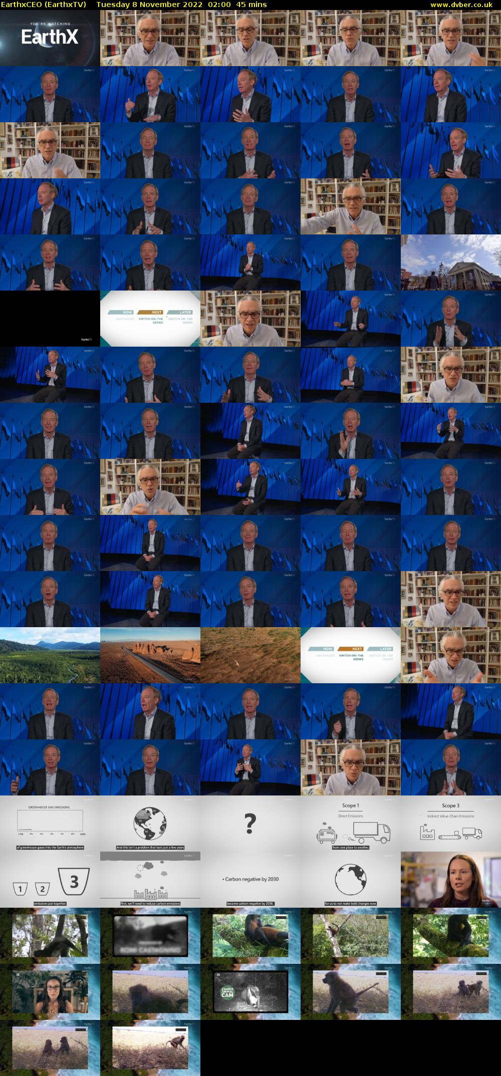 EarthxCEO (EarthxTV) Tuesday 8 November 2022 02:00 - 02:45