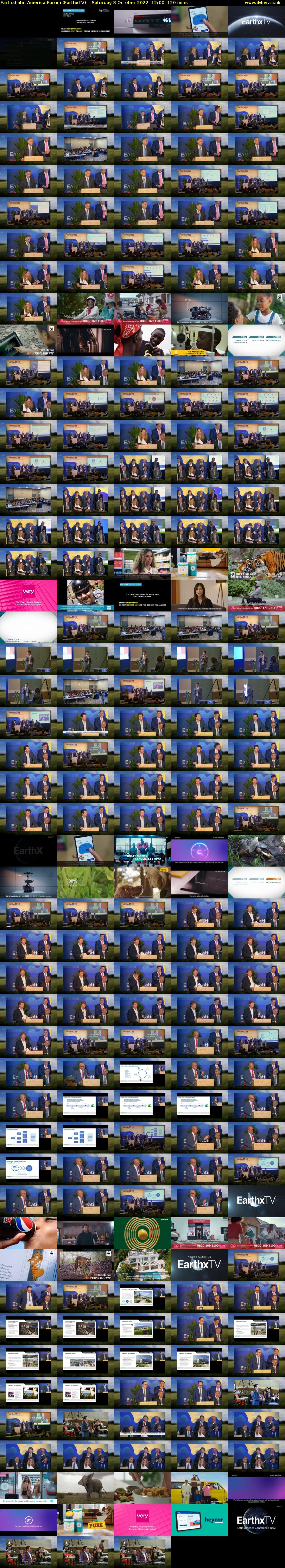 EarthxLatin America Forum (EarthxTV) Saturday 8 October 2022 12:00 - 14:00