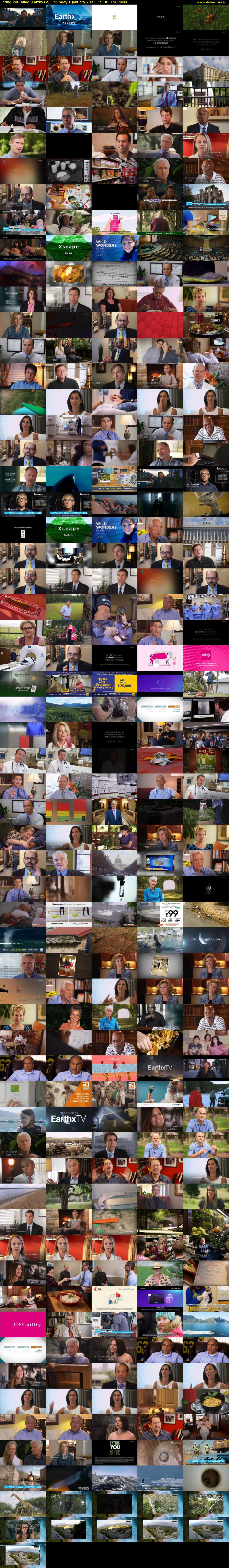 Eating You Alive (EarthxTV) Sunday 1 January 2023 15:30 - 18:00
