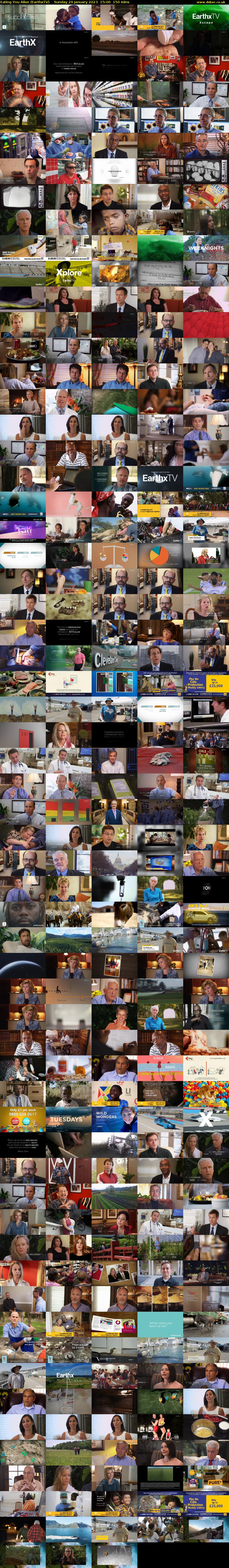 Eating You Alive (EarthxTV) Sunday 29 January 2023 15:00 - 17:30