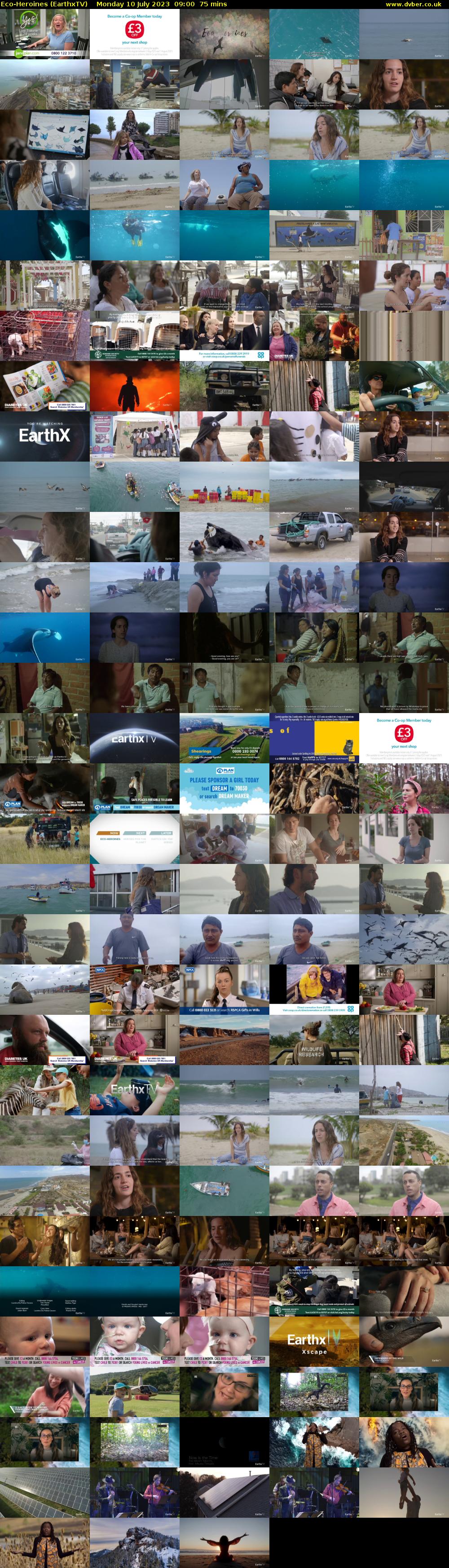 Eco-Heroines (EarthxTV) Monday 10 July 2023 09:00 - 10:15
