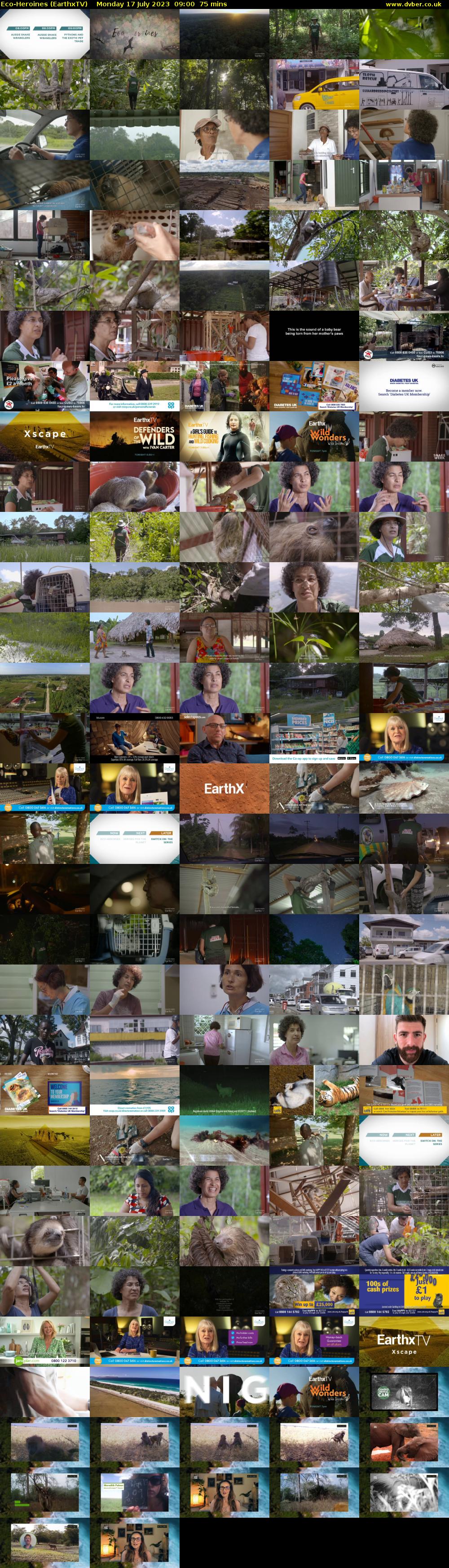 Eco-Heroines (EarthxTV) Monday 17 July 2023 09:00 - 10:15