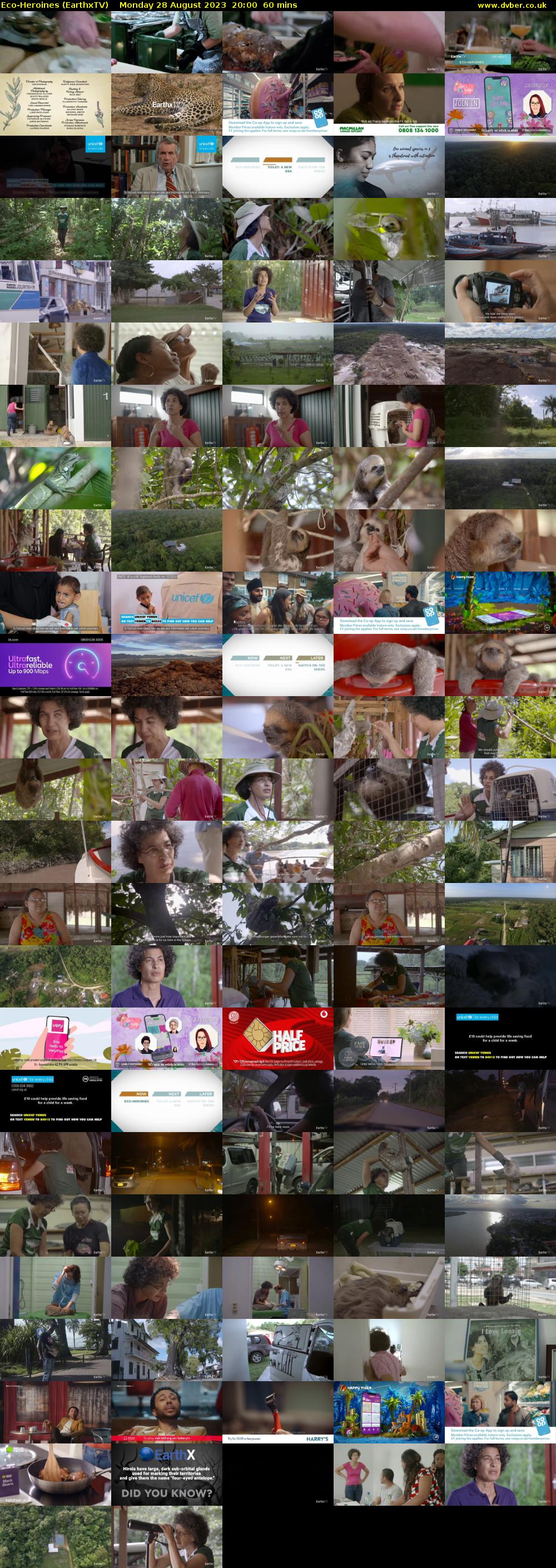 Eco-Heroines (EarthxTV) Monday 28 August 2023 20:00 - 21:00