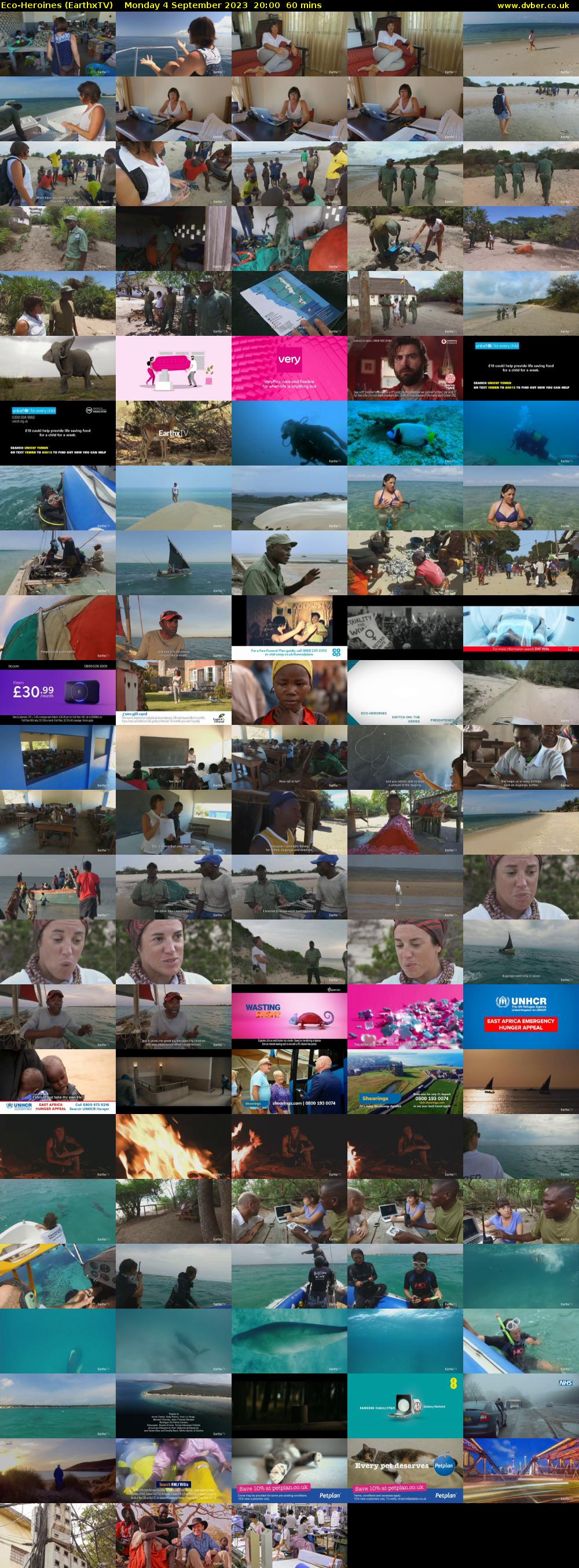 Eco-Heroines (EarthxTV) Monday 4 September 2023 20:00 - 21:00