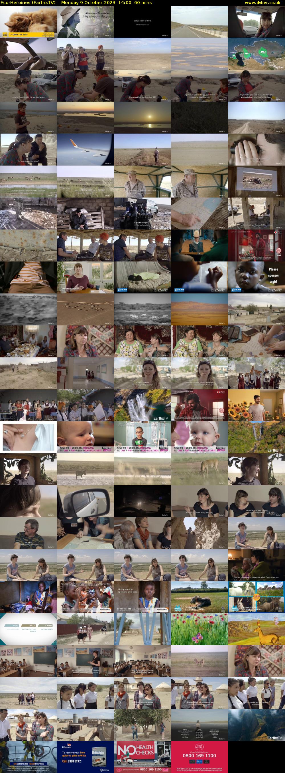 Eco-Heroines (EarthxTV) Monday 9 October 2023 14:00 - 15:00
