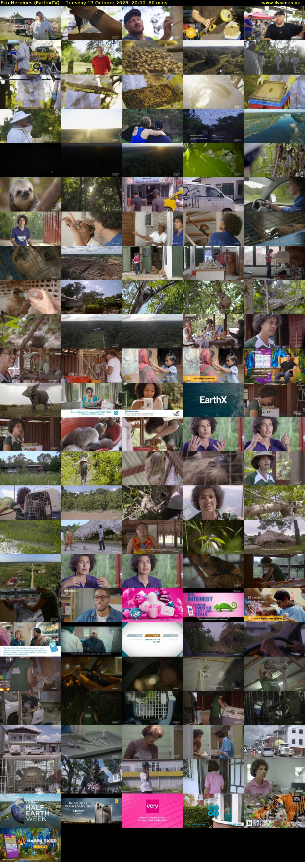 Eco-Heroines (EarthxTV) Tuesday 17 October 2023 20:00 - 21:00