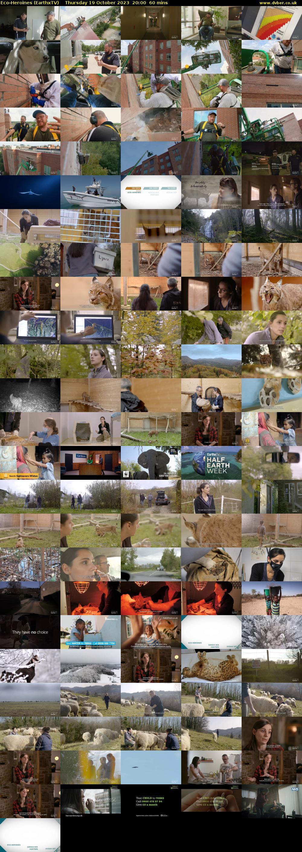 Eco-Heroines (EarthxTV) Thursday 19 October 2023 20:00 - 21:00