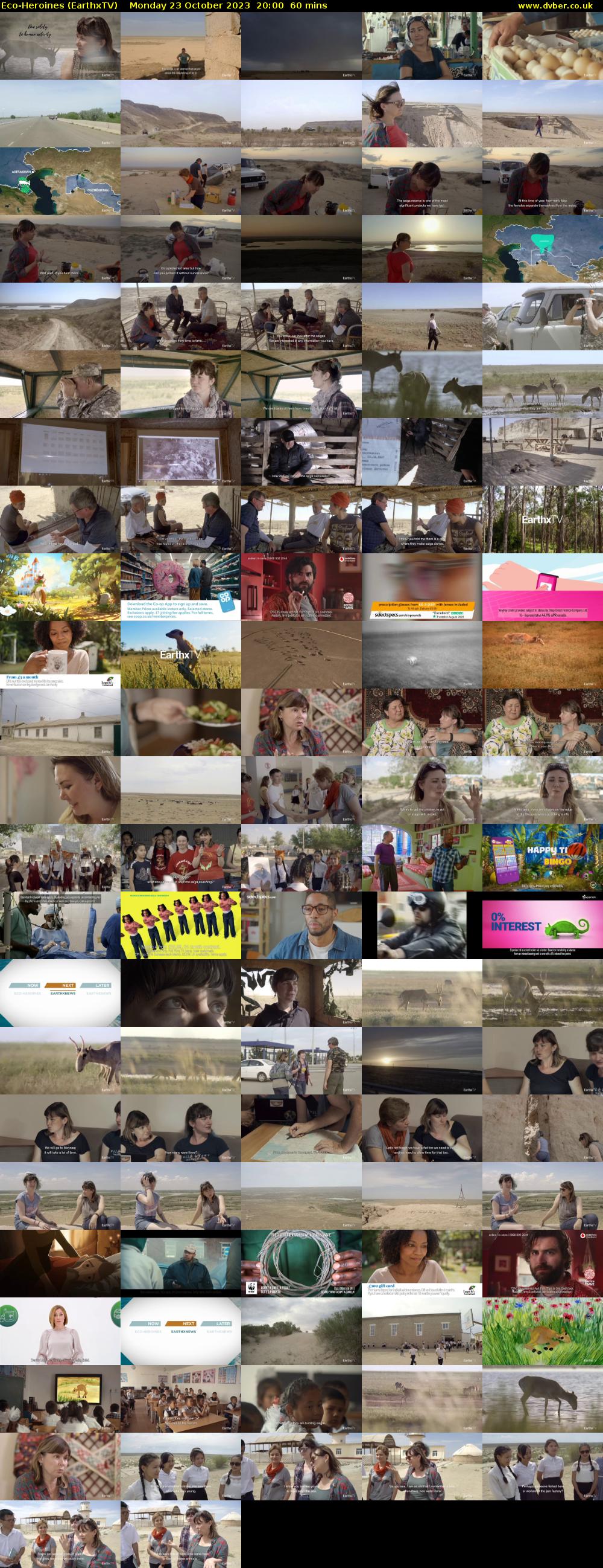 Eco-Heroines (EarthxTV) Monday 23 October 2023 20:00 - 21:00