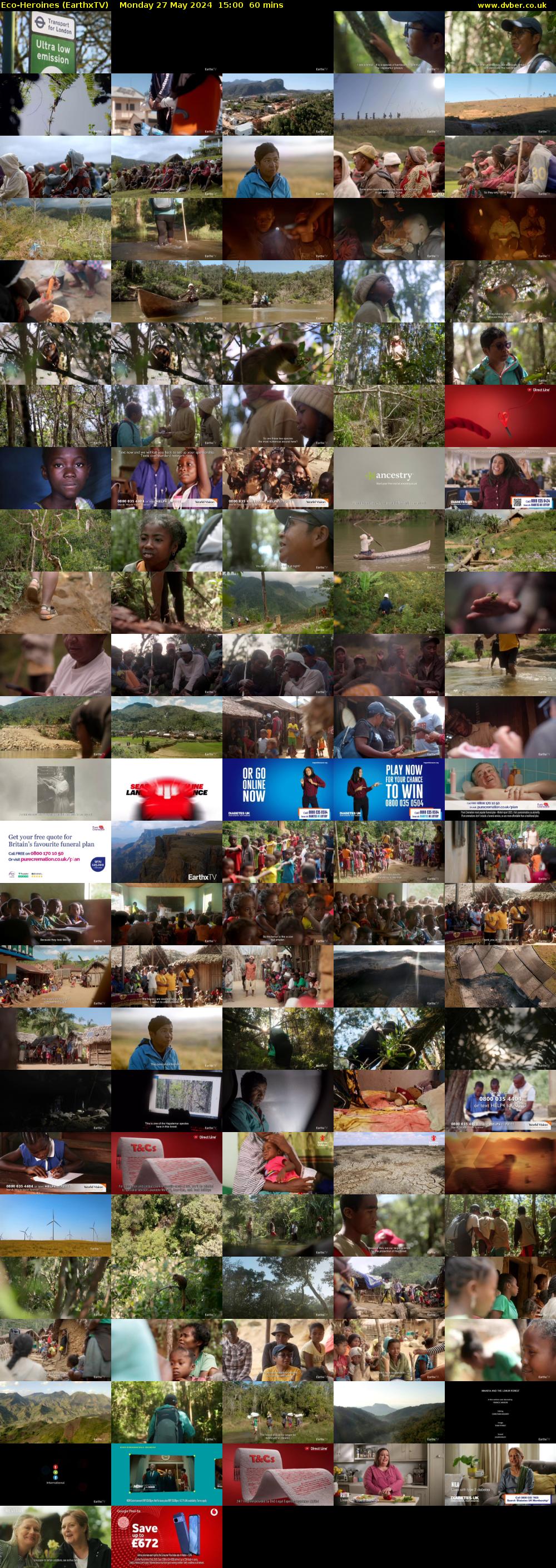 Eco-Heroines (EarthxTV) Monday 27 May 2024 15:00 - 16:00