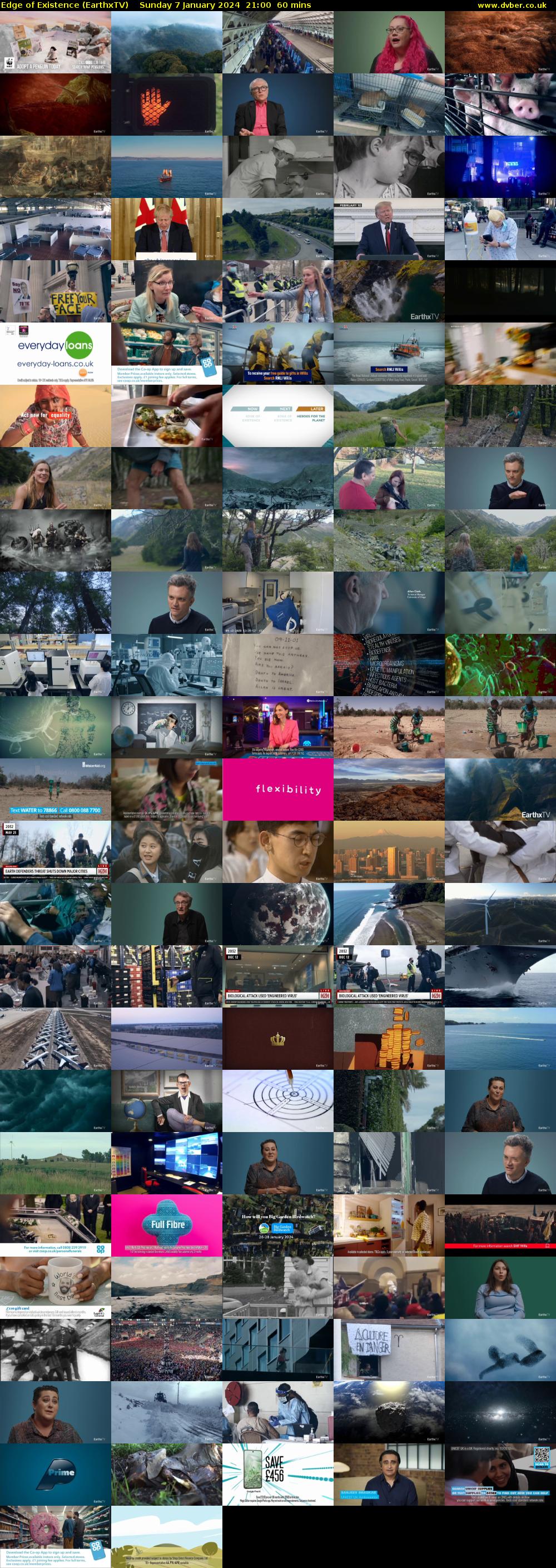 Edge of Existence (EarthxTV) Sunday 7 January 2024 21:00 - 22:00