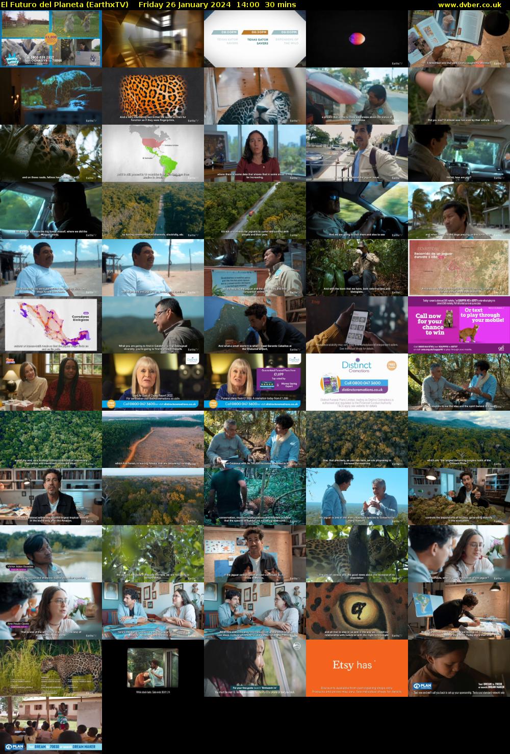 El Futuro del Planeta (EarthxTV) Friday 26 January 2024 14:00 - 14:30