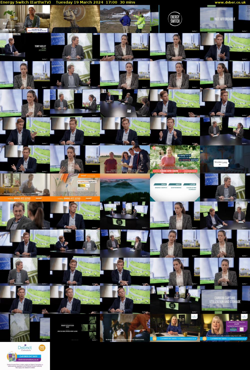 Energy Switch (EarthxTV) Tuesday 19 March 2024 17:00 - 17:30